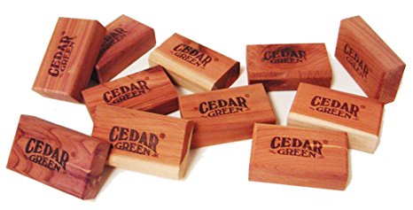 Cedar Green C316 Aromatic Cedar Blocks, 36-Piece