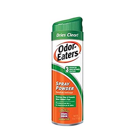 Odor-Eaters Foot Spray Powder 4 oz (Pack of 2)