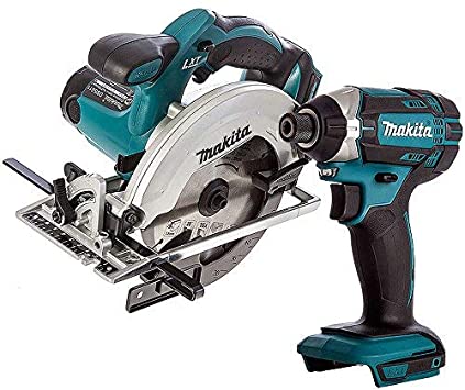 Makita DTD152Z 18V LXT Cordless Impact Driver with Makita DSS611Z Circular Saw