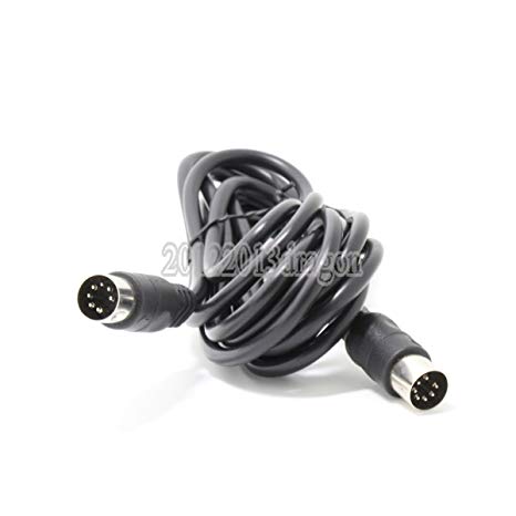 7 Pin Din Midi Cable Male to Male 9ft 3m Controller Interface Audio Cable for Bang & Olufsen, Naim, Quad.Stereo SystemsCable