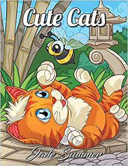 Cute Cats: An Adult Coloring Book with Funny Cats, Adorable Kittens, and Hilarious Scenes for Cat Lovers