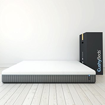 CushyBeds 4-Layer Latex Memory Foam Mattress Built With Premium Materials, Made in USA, Twin XL Size (39" X 80" X 10")