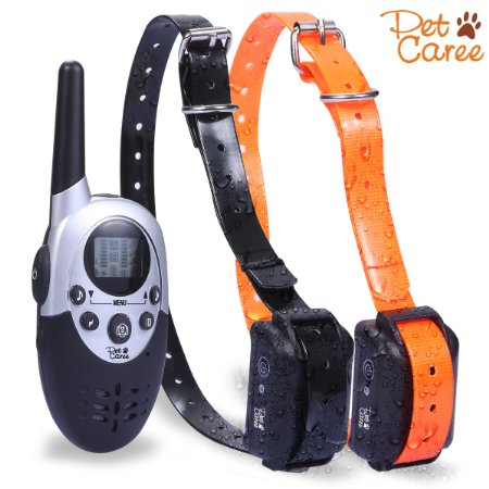 Dog Training Collar, Training Shock Collar-Waterproof Receiver Collar with Power Button for Dogs & Cats