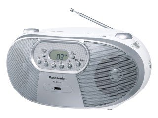 Panasonic RX-DU10 - Portable Stereo CD System with AM/FM Radio, MP3, CD-R/RW, USB Playback and Music Port - For 220V Countries