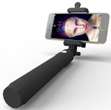 Selfie Stick ViVii Ultra Compact Self-portrait Monopod Extendable Selfie Stick with Built-in Remote Shutter with Adjustable Phone Holder for iPhone 6s iPhone 6 iPhone 6 Plus iPhone 6s plus iPhone 5 5s 5c Samsung Galaxy S6 S5 Android