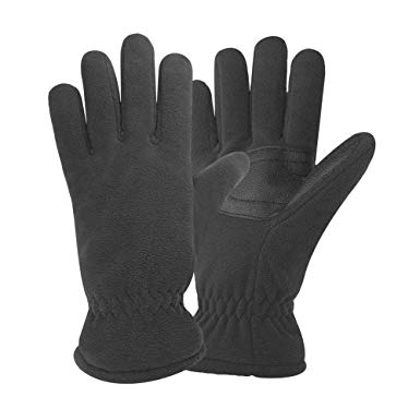 Igloos Men's Insulated Waterproof Fleece Gloves