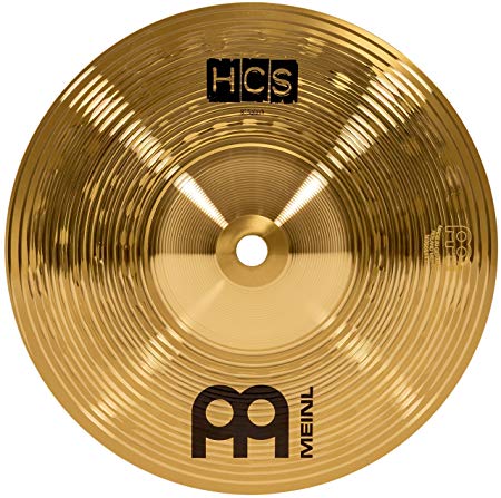 Meinl 8” Splash Cymbal – HCS Traditional Finish Brass for Drum Set, Made In Germany, 2-YEAR WARRANTY (HCS8S)