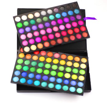 SHANY Eyeshadow Palette, Bold and Bright Collection, Vivid, 120 Color
