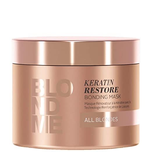 BLONDME Keratin Restore Bonding Mask for All Blondes, 6.76 Ounce