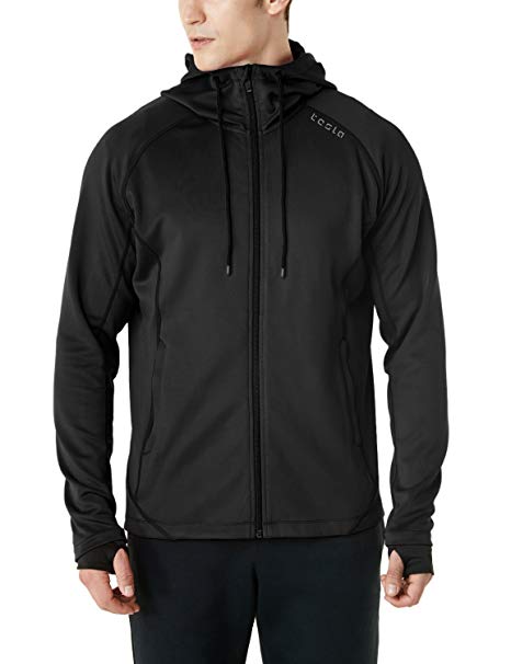 Tesla Men's Performance Long Sleeve Training Full-Zip Hoodie Jacket MKJ03 / MKJ01