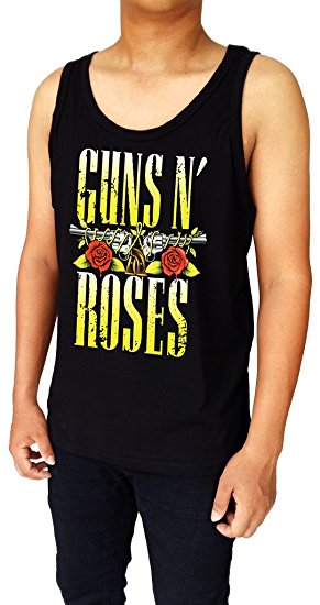 Guns N Roses GNR and Band Logo Men's Tank Top