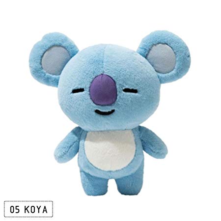 FANMURAN 30CM KPOP BTS Plush Toy BT21 Rabbit Dog Standing Doll Gift RM