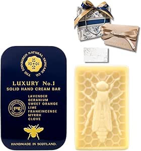 [ラッピング済み] エディンバラナチュラルスキンケア THE EDINBURGH NATURAL SKINCARE LUXURY No.1 SOLID HAND CREAM BAR プレゼント ギフト セット