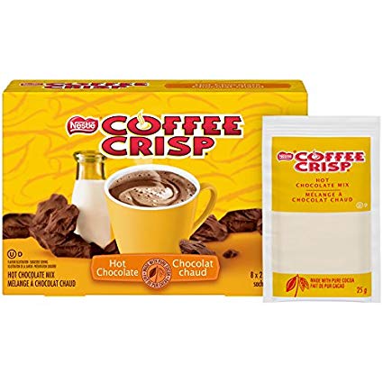Carnation Hot Chocolate, Coffee Crisp, 25g