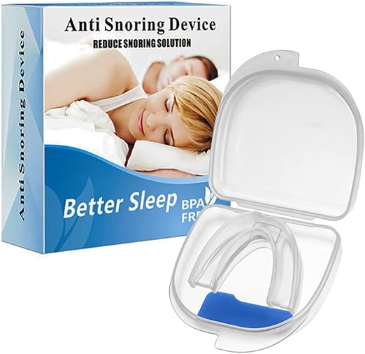 Stop Snoring Mouthpiece,Anti Snoring Devices,Effective Snoring Solution Anti Snoring for Men and Women,Ensuring Better Sleep,Prevent Bruxism & Snore.