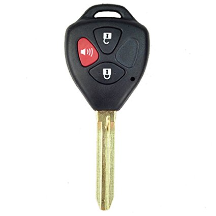 New 3 Buttons Remote Key Shell for Camry Corolla RAV4 Yaris Venza No Chips Inside