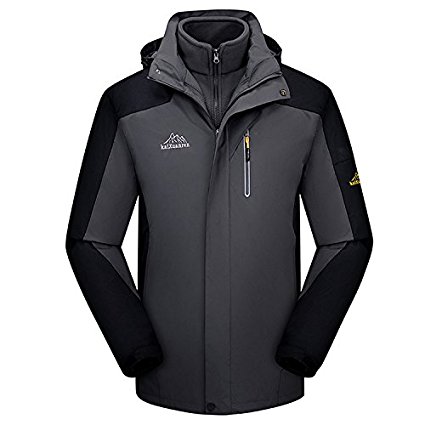 Bereal Waterproof Jacket For Men and Women,Windproof Multifunction Sports Outdoor Raincoat