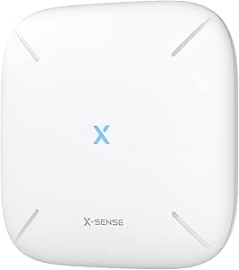 X-Sense Station de Base pour Maison Intelligente, Hub de Système d’Alarme Compact, Wi-FI 2,4 GHz Requis, Surveillance et Contrôle à Distance, SBS50