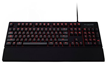 Fnatic Gear Rush LED Backlit Mechanical Pro Gaming Keyboard with Brown MX Cherry Switches, US Layout