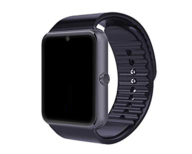 Amazingforless GT08 Bluetooth Touch Screen Smart Wrist Watch Phone with Camera - Black
