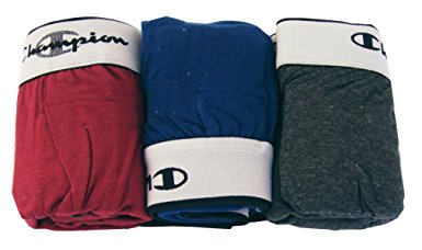 Champion Men's Knit Boxer, Pack of Three