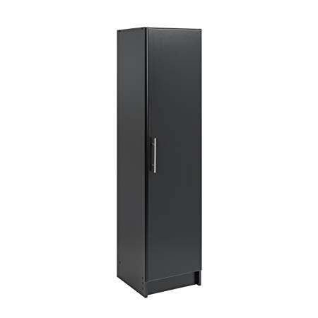 Prepac BEB-1664 Storage, Elite 16" Narrow Cabinet, Black