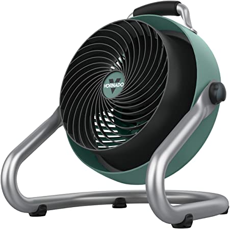 Vornado 293 Large Heavy Duty Air Circulator Shop Fan, Green