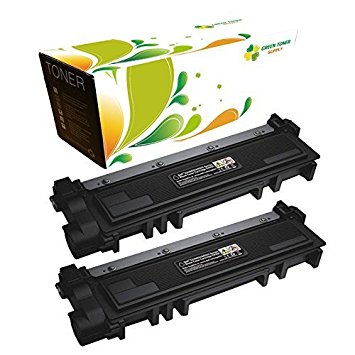 Green Toner Supply (TM) Compatible Dell PVTHG, 593-BBKD, [High Yield 2600 Pages] E310dw, E514dw, E515dw, E515dn Black LaserJet Toner Cartridge (Set of 2)