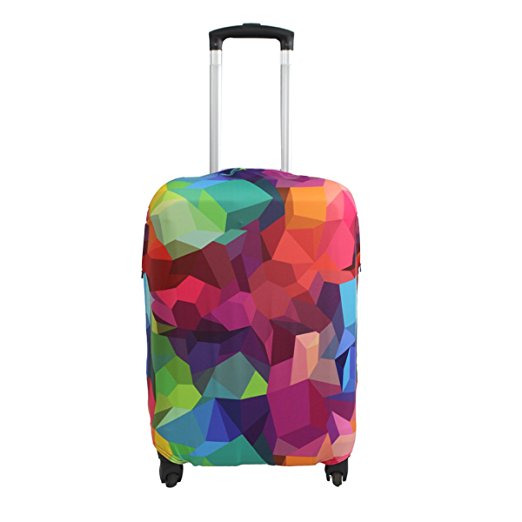 Explore Land Travel Luggage Cover Fits 18-32 Inch Luggage