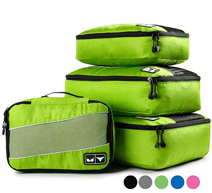 Packing Cubes Set Luggage Bags Organizers Durable Travel Accessories