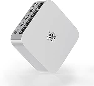 Beelink Mini PC SER8 AMD Ryzen 7 8745HS Mini Computer(8C/16T, up to 4.9GHz), 32GB DDR5 1TB NVMe SSD, Micro PC 4K UHD Triple Display HDMI/DP1.4/Type-C/WiFi 6/Bluetooth 5.2/2.5Gbps Ethernet/W-11 Pro