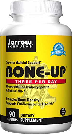 Jarrow Formulas Bone-Up-Three Per Day Caps, Promotes Bone Density, 90 Count