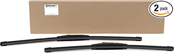 Continental ClearContact 25" and 17" Beam Wiper Blades - 2 Pack Set in Frustration Free Packaging