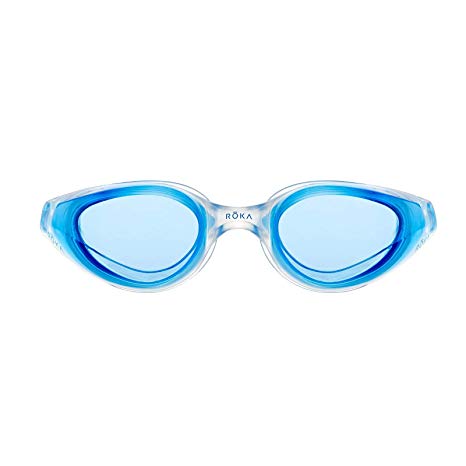 ROKA R1 Anti-Fog Swim Goggles with RAPIDSIGHT Razor Sharp Optics - Mirror and Non-Mirror