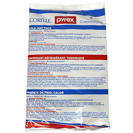 Pyrex Portable Hot & Cold Pack Combo - Large