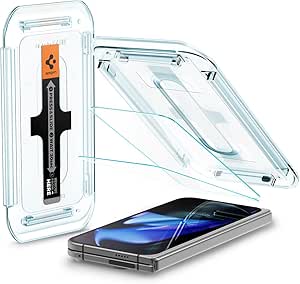 Spigen Tempered Glass Screen Protector [GlasTR EZ FIT] designed for Pixel 9 Pro Fold - 2 Pack