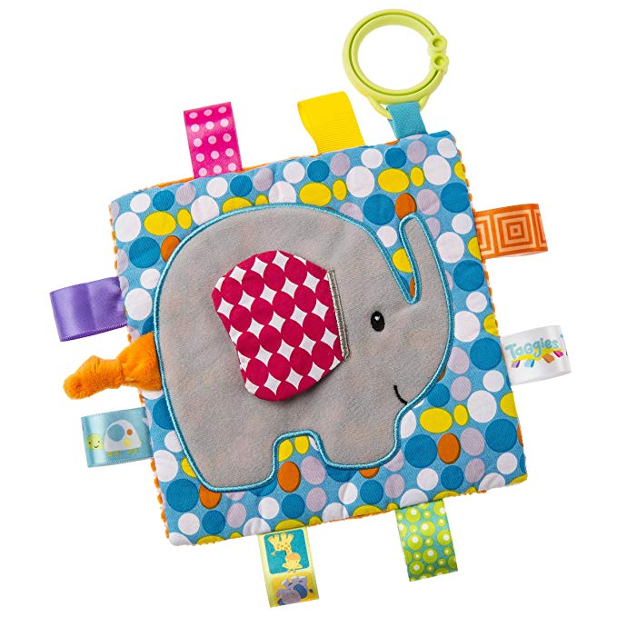 Mary Meyer Taggies Crinkle Me Toy, Elephant