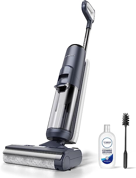 Tineco FLOOR ONE S5 Extreme Smart Cordless Wet-Dry Vacuum Cleaner and Mop for Hard Floors, Digital Display, Long Run Time, Great for Sticky Messes and Pet Hair, Space-Saving Design