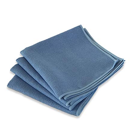 YogaRat Yoga Hand Towel (2 Pack) or Face Towels (4 Pack) - Quick-Drying - Absorbent - Compact - Ultra Versatile - Extremely Durable - Great for Active Pursuits and Around The House - Multiple Sizes