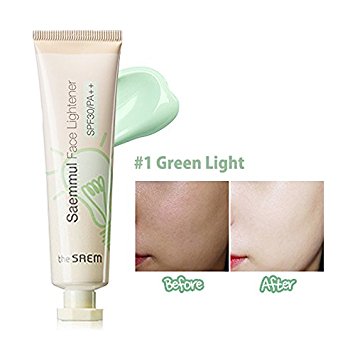 The Saem Saemmul Face Lightner (Spf30/pa  ) 30ml (#1 Green Light)