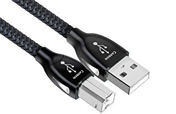 AudioQuest Carbon USB 2.0 Cable, Type A to B, 1.5m (5.0 ft.)