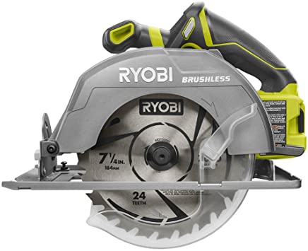 Ryobi 18-Volt ONE  Cordless Brushless 7-1/4 in. Circular Saw (Tool Only)(Bulk Packaged, Non-Retail Packaging)