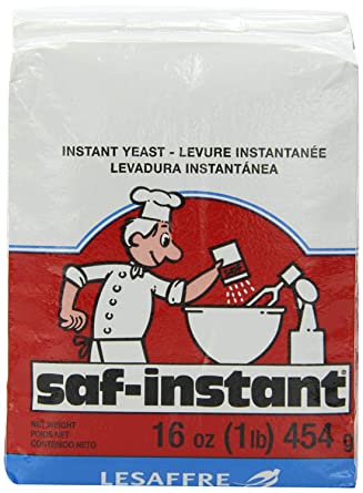 Saf Instant Yeast, 1 Pound Pouch, 3 Pack