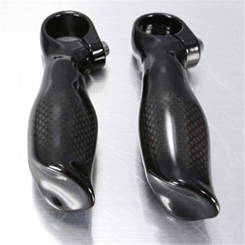 OUTERDO Cycling Bicycle Bike MTB Mountain Carbon Fiber Handlebar MTB Mountain Bike Bar End Grip