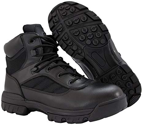 Ryno Gear Tactical Combat Boots with CoolMax Lining (Black)
