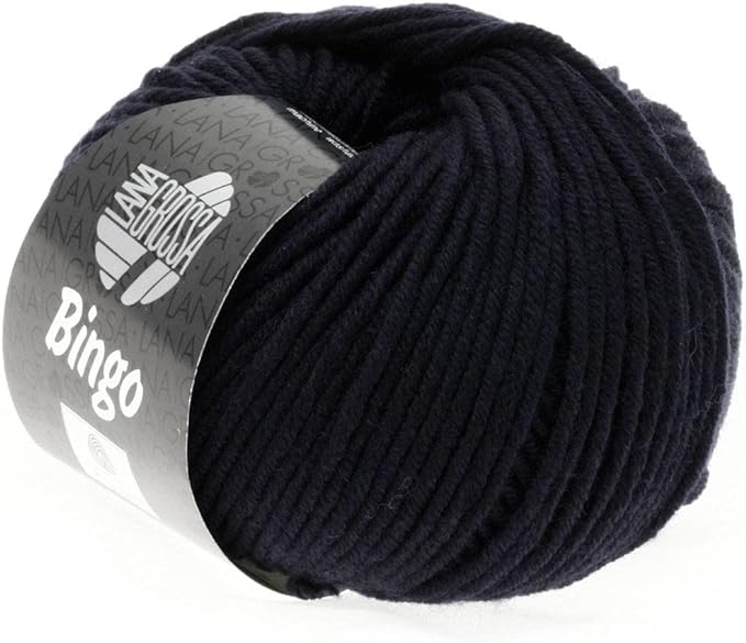 Lana Grossa Bingo Yarn, 08 Dark Blue