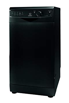 Indesit DSR15BK Slimline Dishwasher - Black