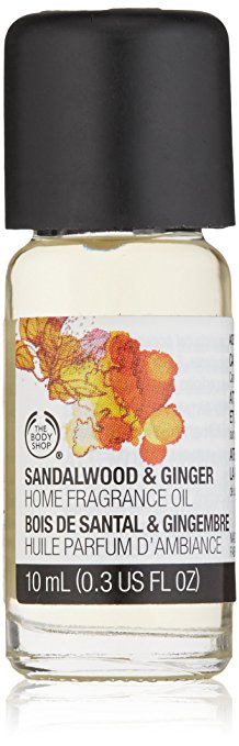 The Body Shop Home Fragrance Oil, Sandalwood & Ginger, 0.3 Fluid Ounce