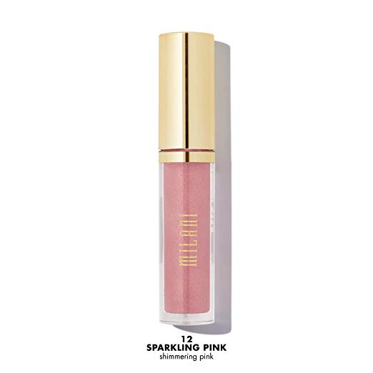 Milani Keep It Full Nourishing Lip Plumper - Sparkling Pink (0.13 Fl. Oz.) Cruelty-Free Lip Gloss for Soft, Fuller-Looking Lips