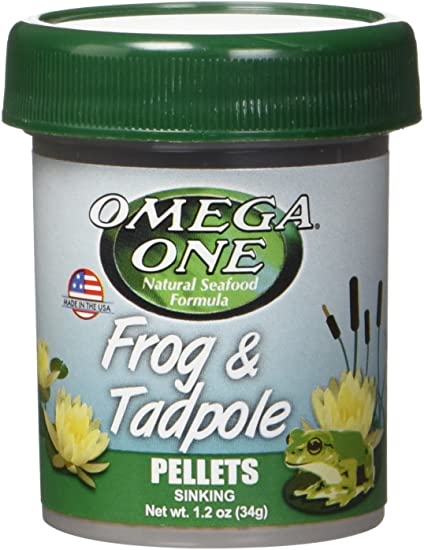 OMEGA One Frog & Tadpole Pellet 1.2oz